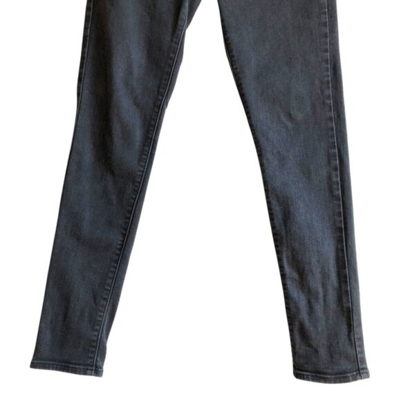 Levi’s 711 Skinny Jeans Soft Black Size 27 Mid Rise Stretch - Picture 4 of 15